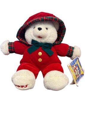 Charles Dickens A Christmas Carol Teddy Bear Vintage 1993 Kmart (SKU: 660TO)